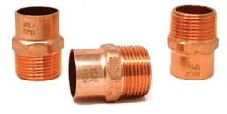 1-1/8 in. Copper Male Adapter