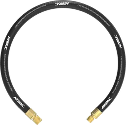 3 ft. Black Refrigerant Hose, 1/4" to 1/2"