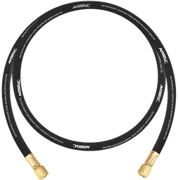 5 ft. Black Refrigerant Hose, 3/8" to 3/8"