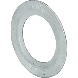Reducer, Washer, 3/4 in. to 1/2 in., Steel, Gray