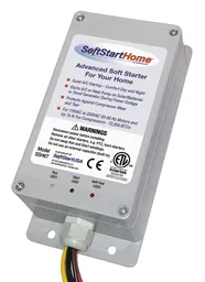 Softstart for systems up to 6 Tons (72, 000 BTUs)
