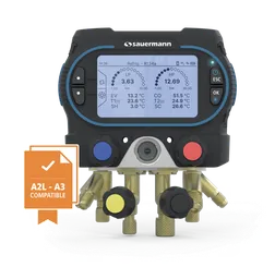 Si-RM450 4-Way Manifold Kit 4 with Wireless Temperature Clamps and Hoses