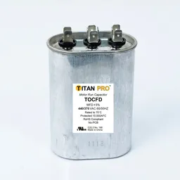 40/5 MFD 440/370 V Oval Dual Run Capacitor