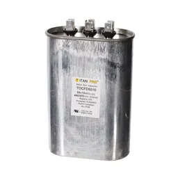 55/10 MFD 440/370 V Oval Dual Run Capacitor
