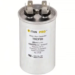 20 MFD 440/370 V Round Run Capacitor