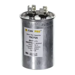 25 MFD 440/370 V Round Run Capacitor
