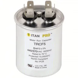 5 MFD 440/370 V Round Run Capacitor