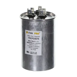 35/7.5 MFD 440/370 V Round Run Capacitor