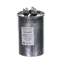 45/7.5 MFD 440/370 V Round Run Capacitor
